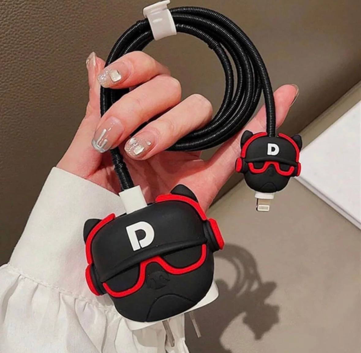  - IPHONE 18-20W CHARGER ADAPTER AND CABLE PROTECTOR CASE Image 