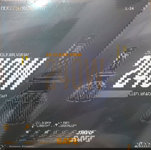 MOCO 240 WATT LED HEADLIGHT Image