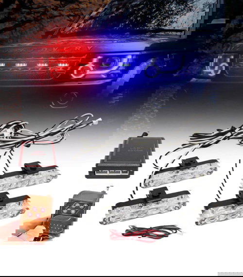 4x4 POLICE LIGHT FLASHER WITH REMOTE Image