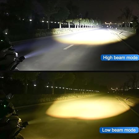 HJG MERCEDES Y LENS FOGLIGHT ULTRA WIDE DUAL INTENSITY LED DRIVING FOG LIGHTS Image 