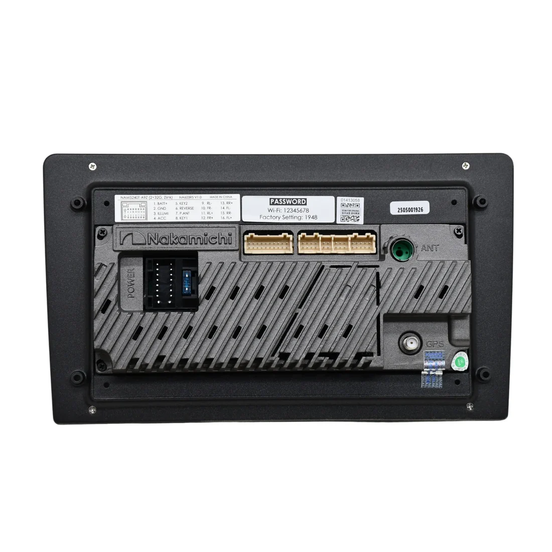 Nakamichi 4+64GB Android Car Stereo System – Smart Touchscreen Multimedia Player with GPS, WiFi & Bluetooth Image 