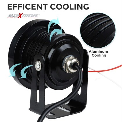 Angel Light Universal Fog Lamp | Premium LED Fog Light for Cars | Superior Visibility & Stylish Design | Universal Fit