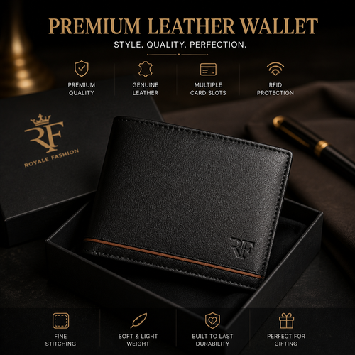 Premium Leather Wallet Image