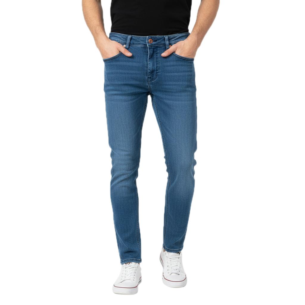 Men’s Premium Tailored Jeans, designed for men who want the perfect balance of luxury, comfort, and modern fit. These jeans feature a refined tailored cut that delivers a clean, structured silhouette—ideal for both casual and smart-casual styling.  Crafted from high-quality stretch denim, they provi Image