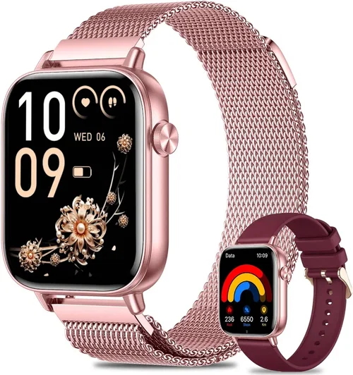 Budget Pink Gold Smartwatch Image