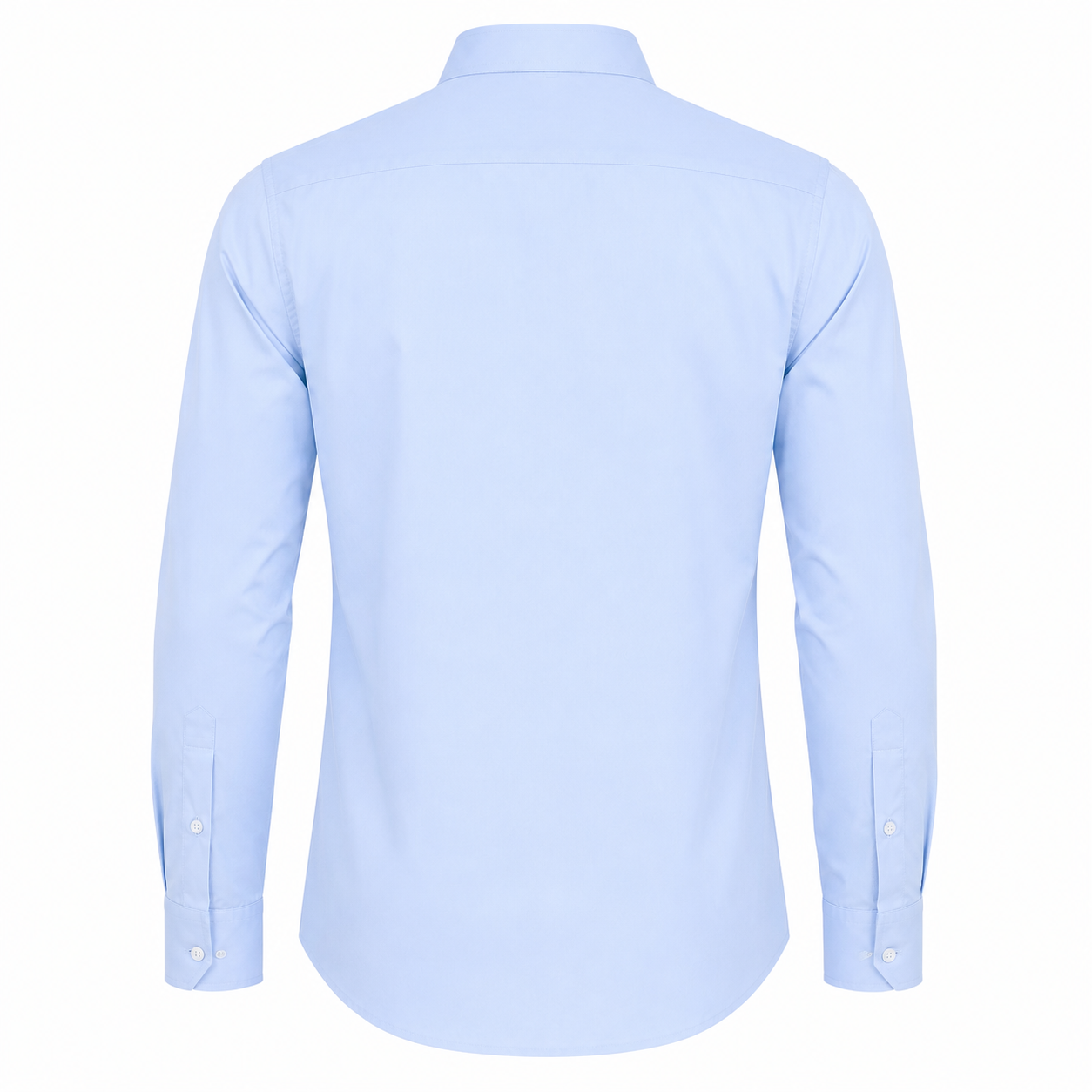 Royale Fashion Men's Classic Fit Sky Blue Formal Shirt | Premium Breathable Fabric | Long Sleeve Button-Down | Office & Business Casual Dress Shirt Image 