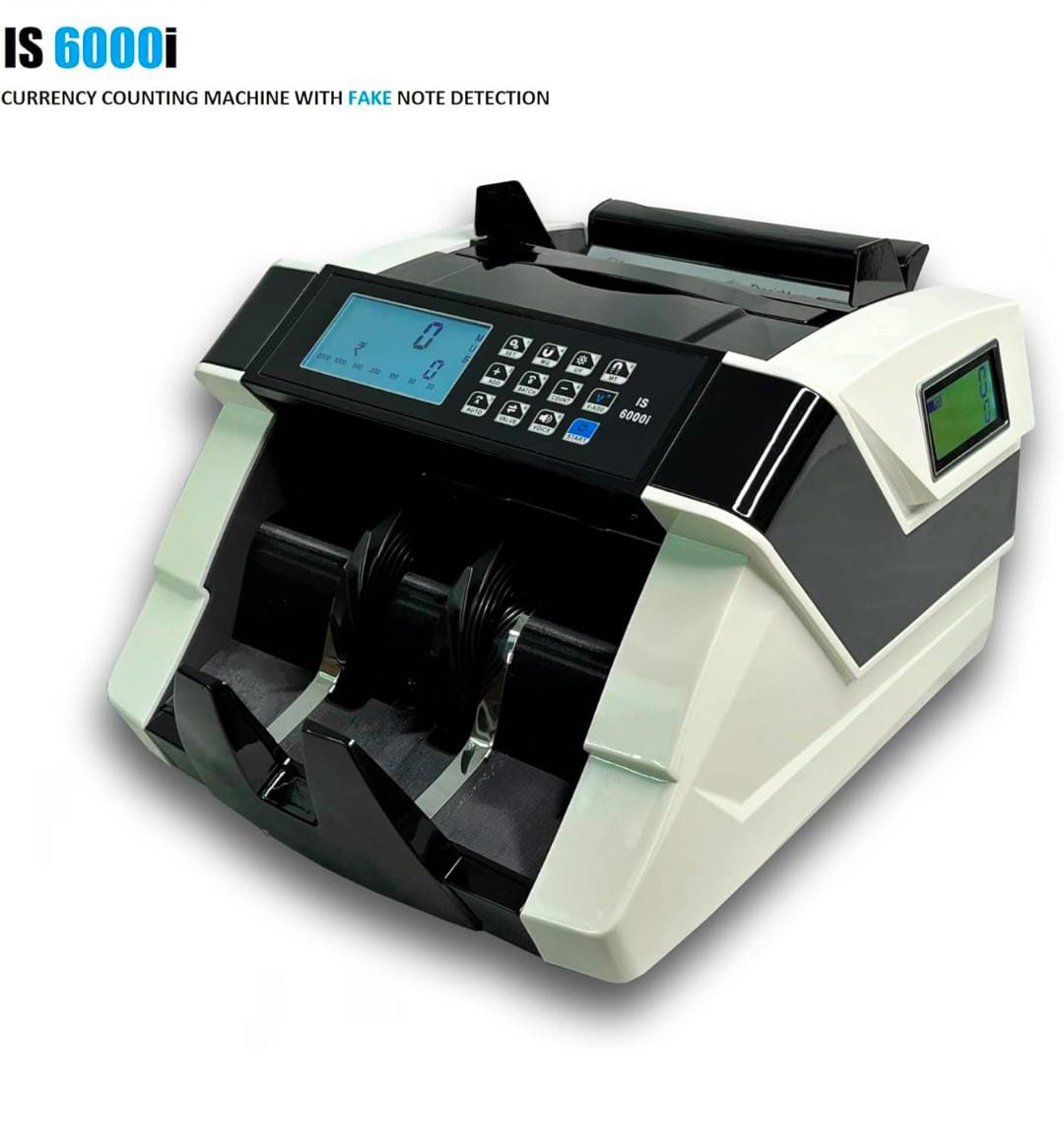 Bankos IS5900 Note Counting Machine with Fake Note Detection Image 