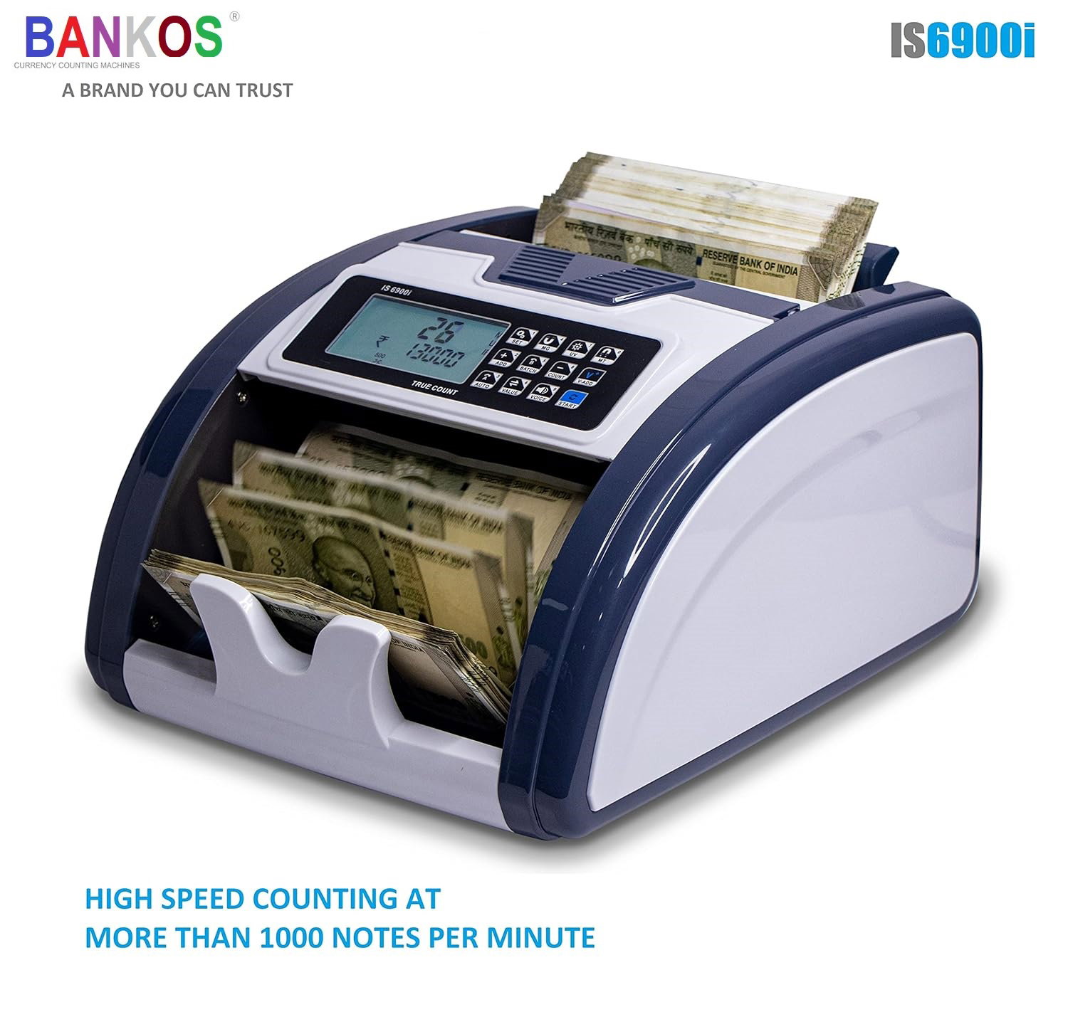 Bankos IS-6900 Semi Value Note Counting Machine Image 