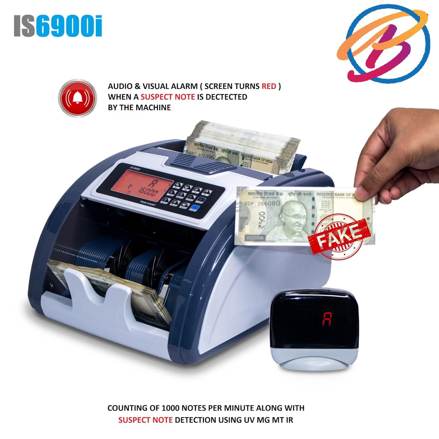 Bankos IS-6900 Semi Value Note Counting Machine Image 