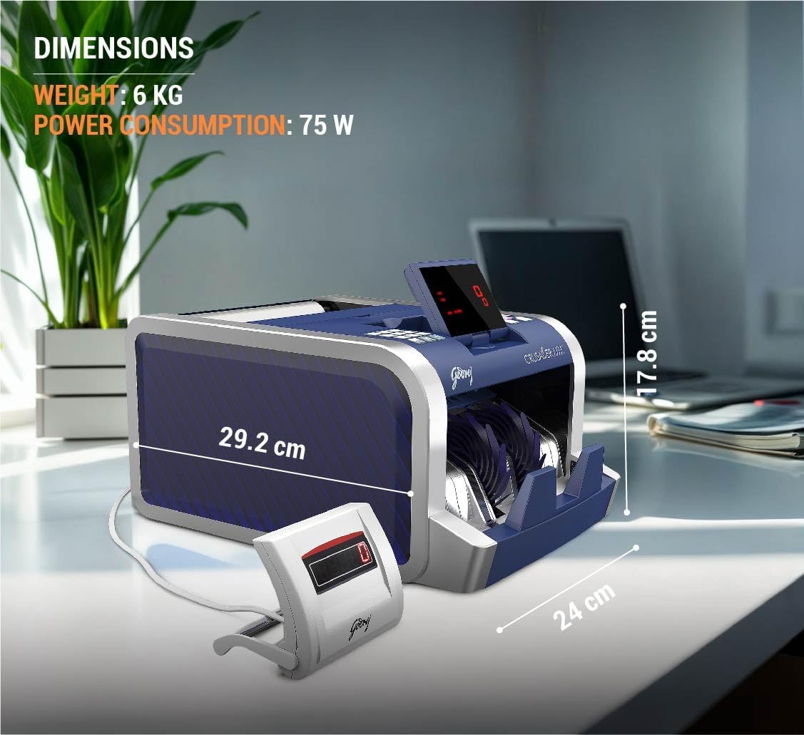 Godrej Crusader Lite Note/Money Counting Machine Image