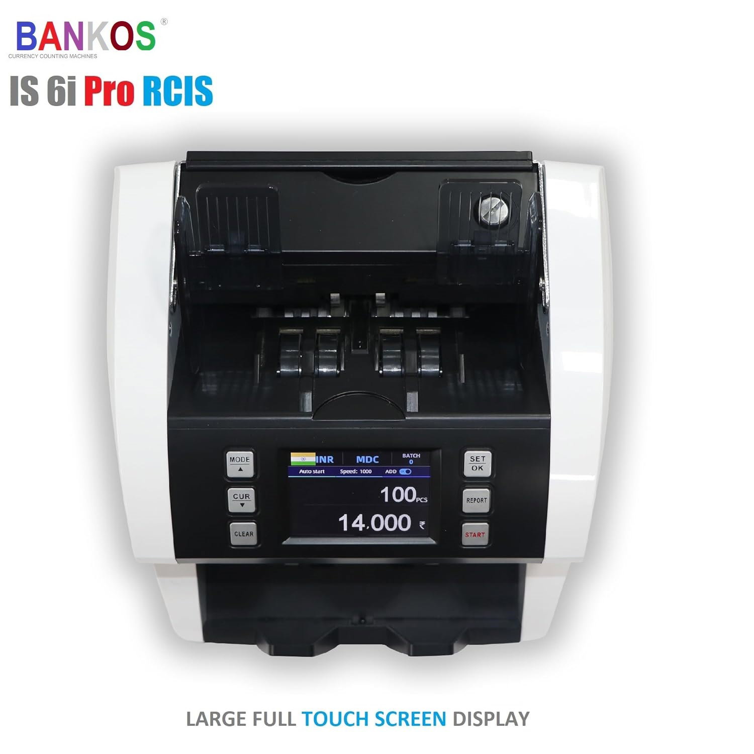 Bankos IS 6i PRO CIS MIX VALUE Note Counting Machine with Counterfeit Notes Detection Image