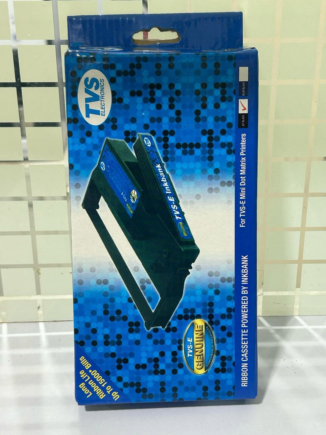 TVS RP 45 Ribbon Cartridge, Jet Black Black Ink Toner Cartridge Image