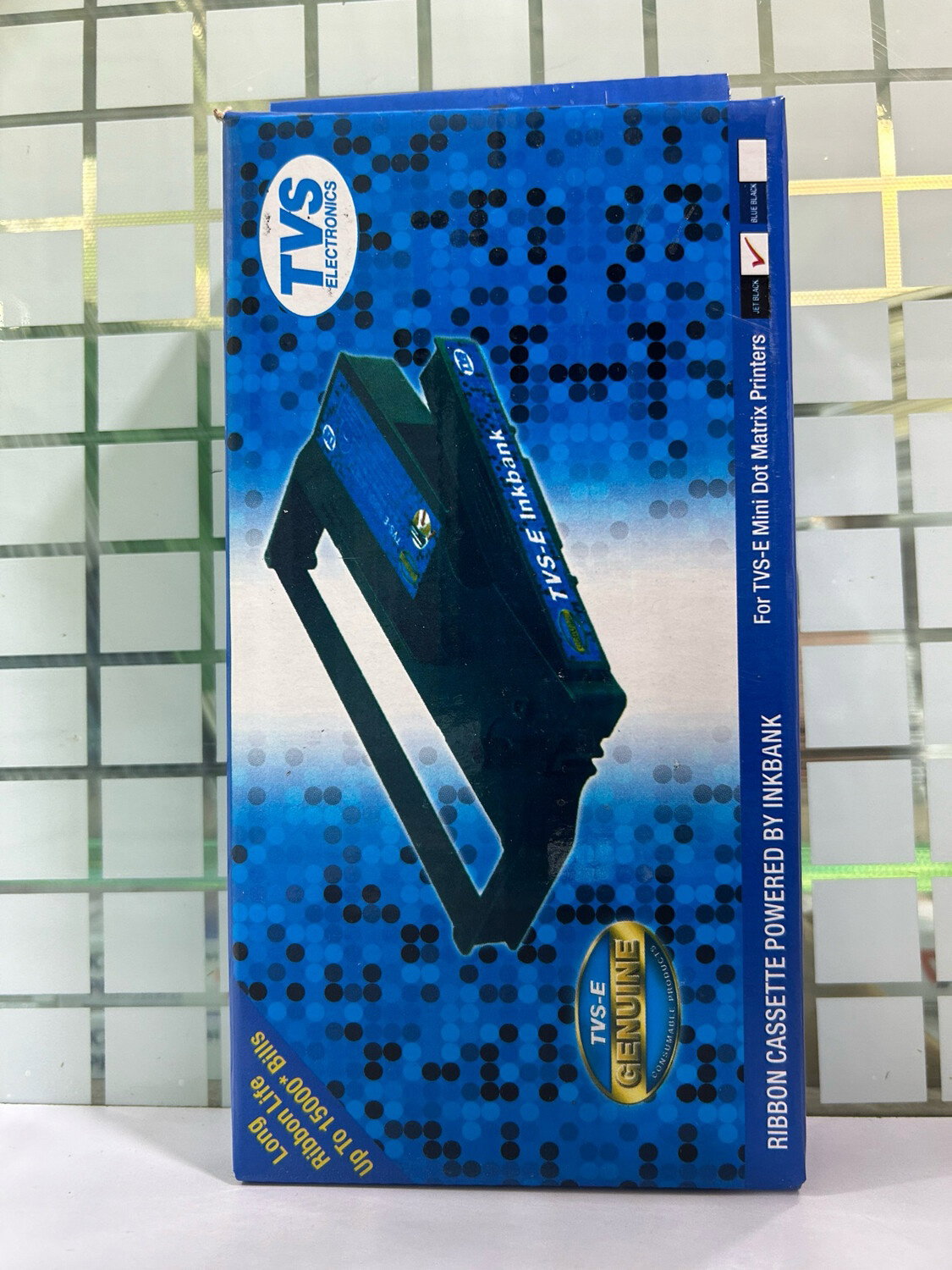 TVS RP 45 Ribbon Cartridge, Jet Black Black Ink Toner Cartridge