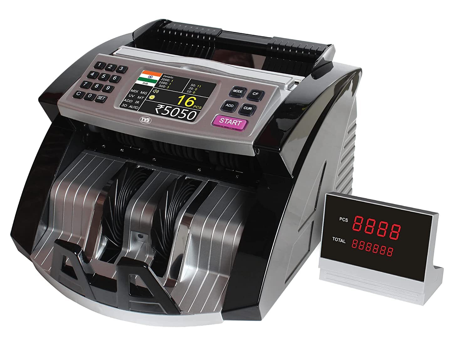 TVS CC-453 Star Plus Cash Counting Machine Image