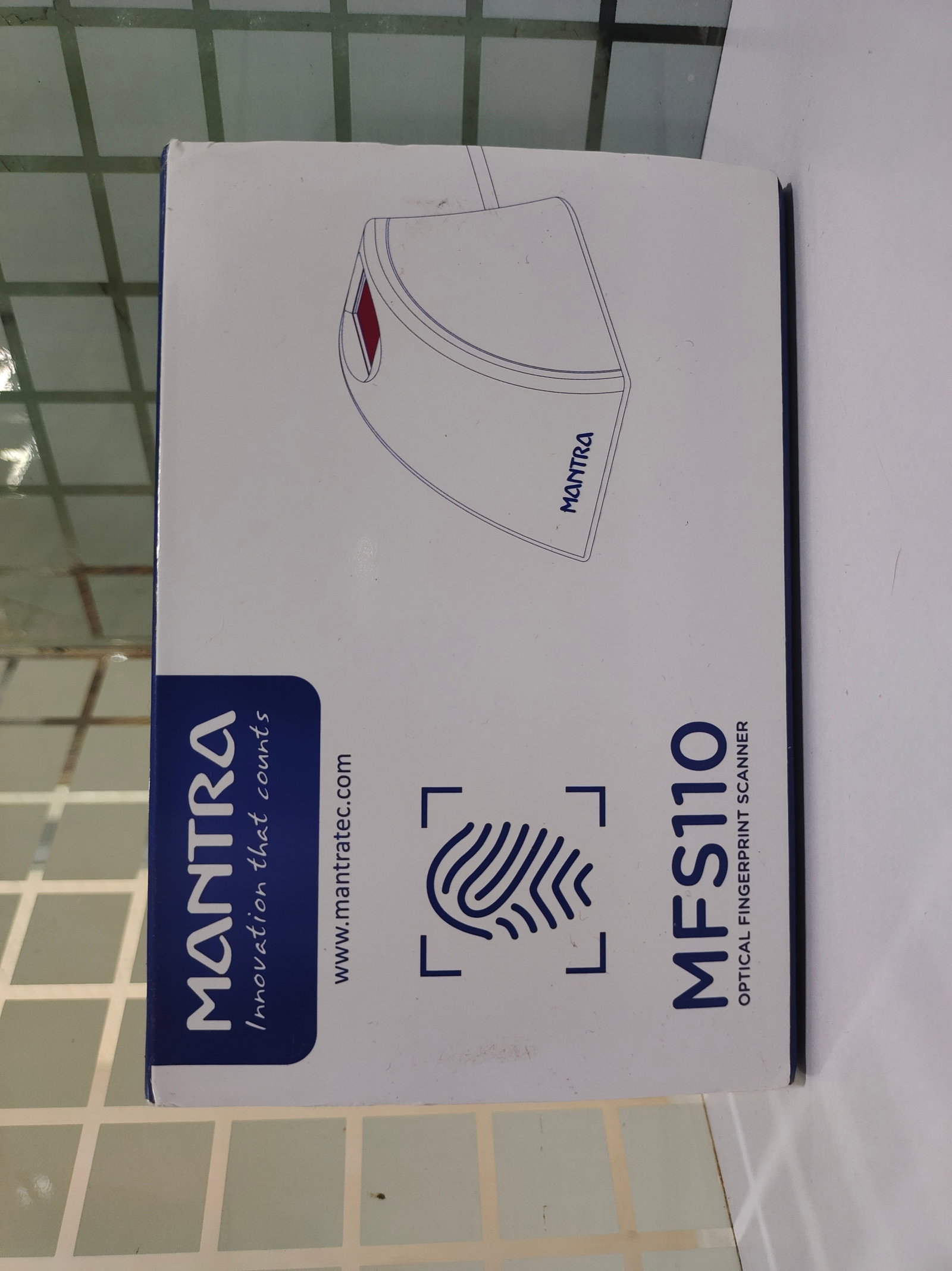 Mantra MFS110 Biometric Fingerprint Image 