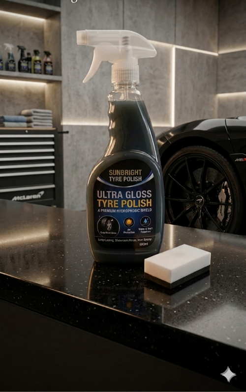 Black Armor Tyre Polish – Long Lasting Shine Image