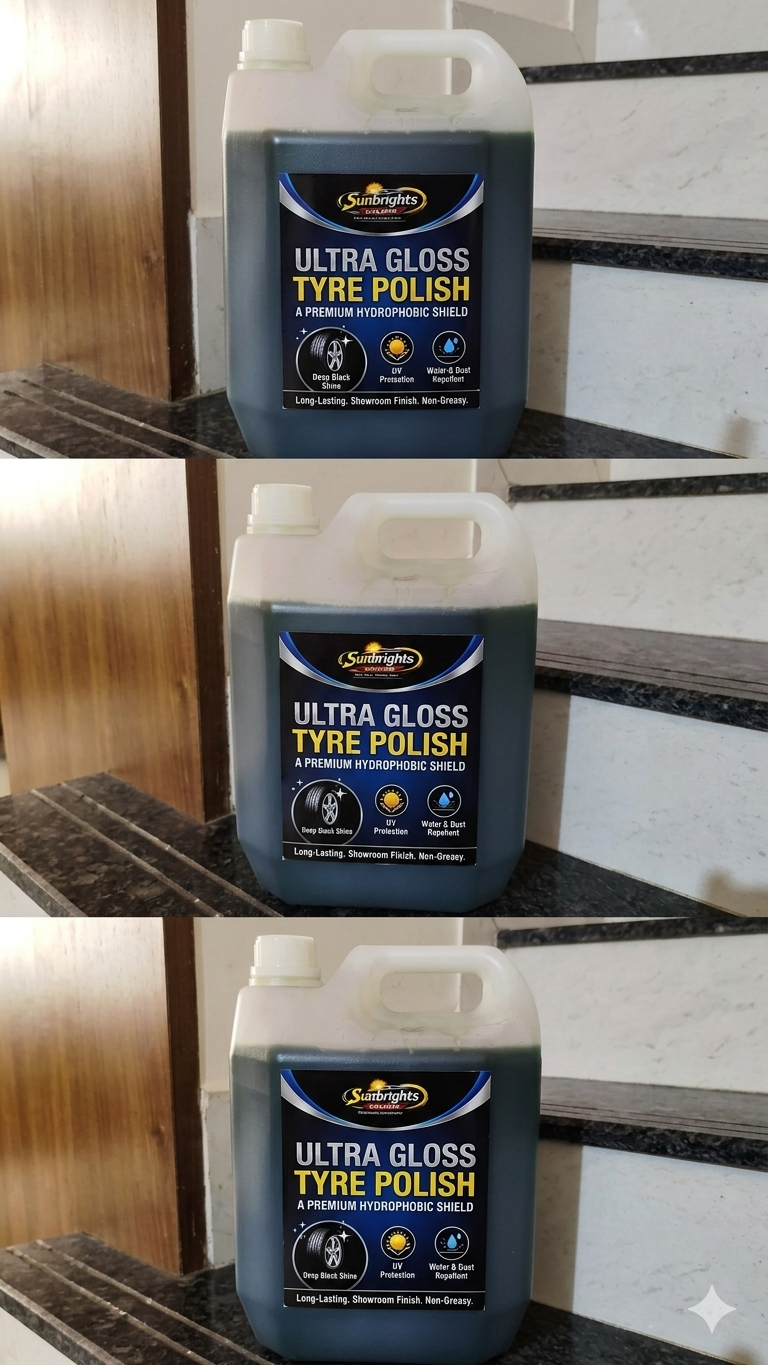 Black Armor Tyre Polish – Long Lasting Shine Image 