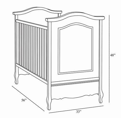 Cherubini Baby Bed  Image 