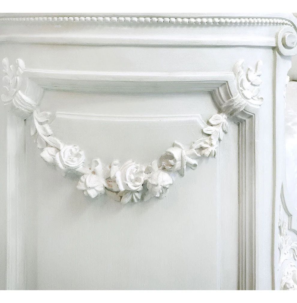 Celestine Veil – French Napoleon Bonaparte Bed with 2 Side Table Image 