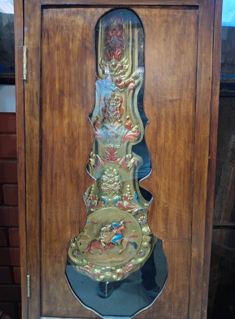 Automaton Pendulum Grandfather Clock | 19th Century French Antique | Image 