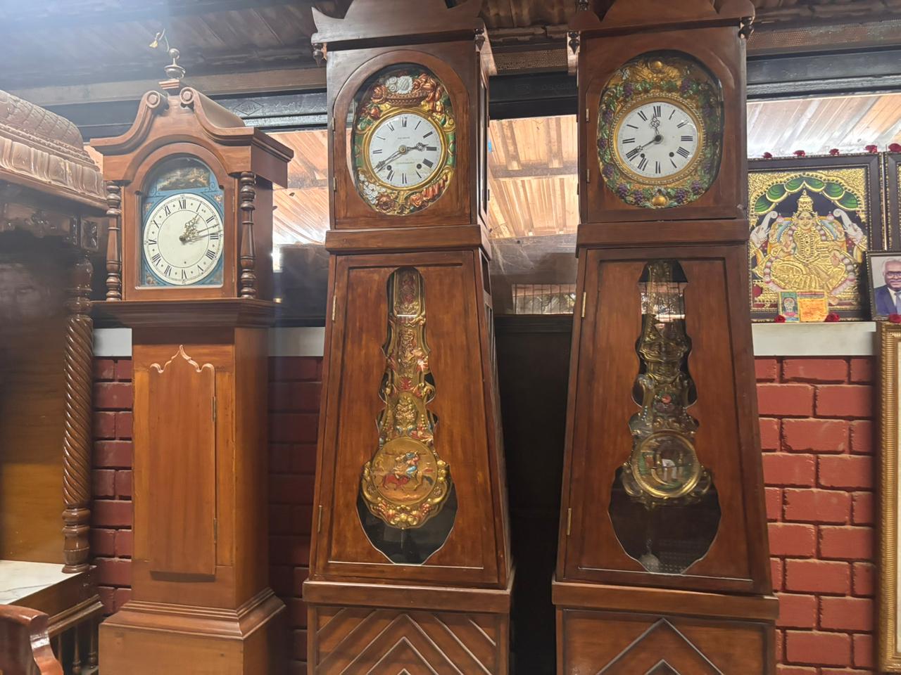 Automaton Pendulum Grandfather Clock | 19th Century French Antique |