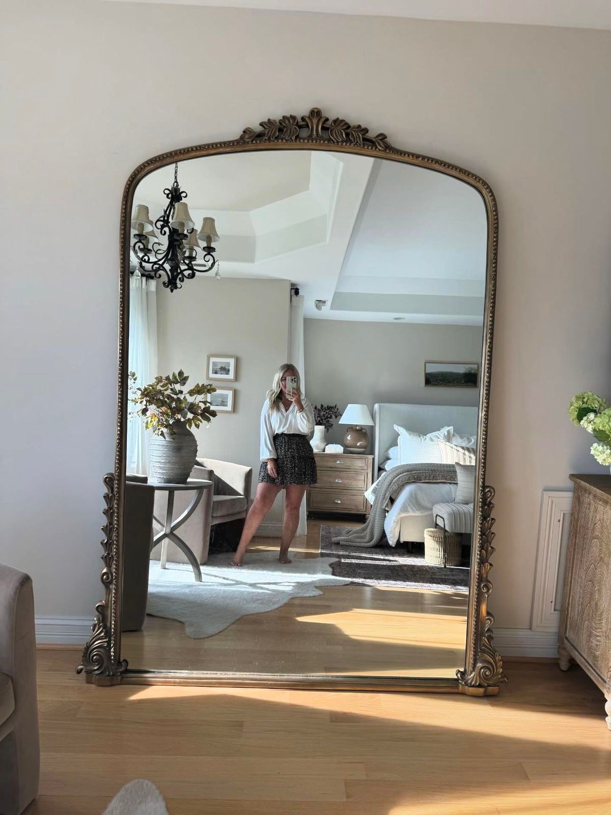 Anthropology Grand Statement Mirror