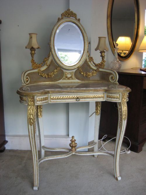 Customised 1960s Aged Look Dressing Table