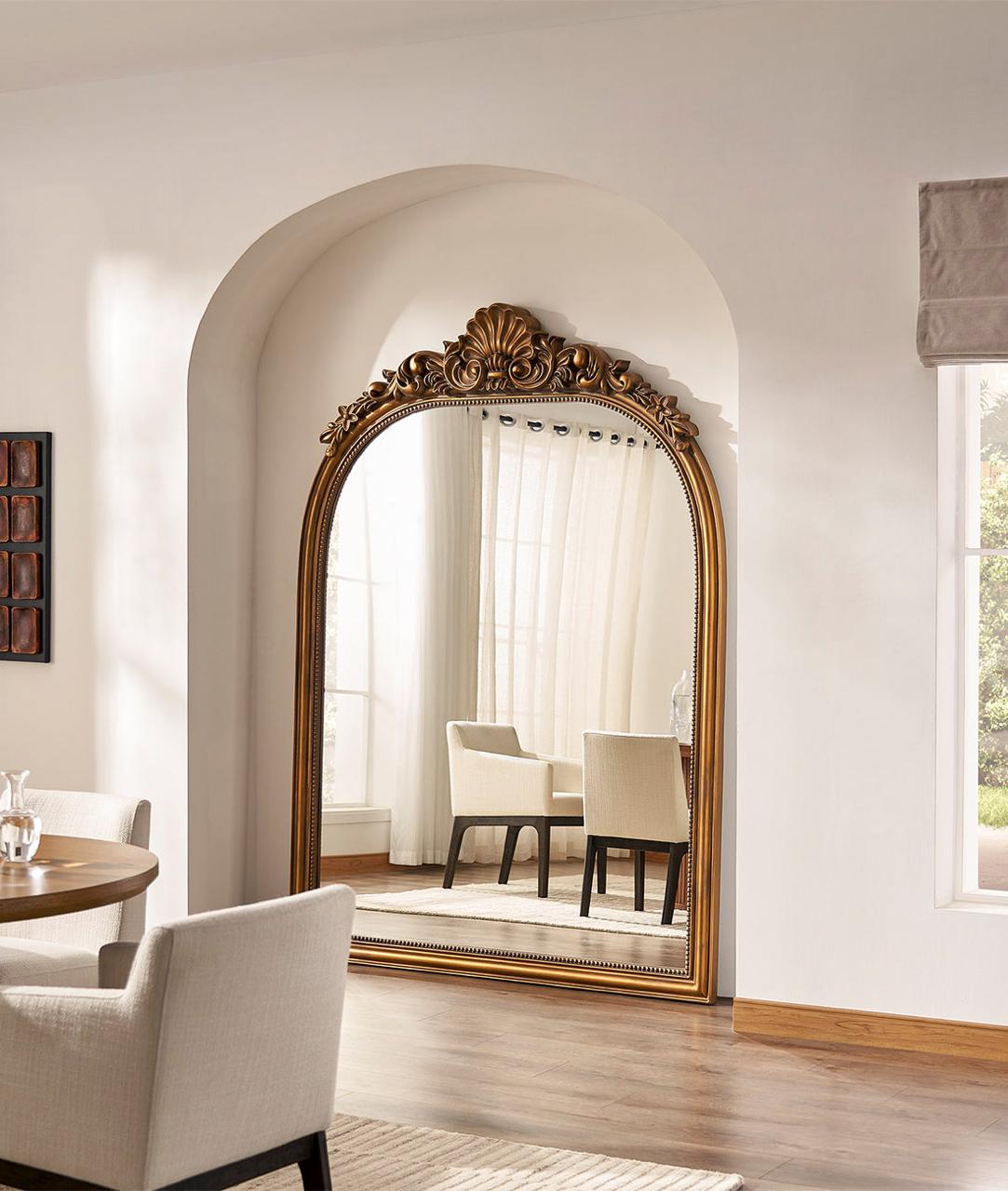 Antique Victorian Wall Mirror Image
