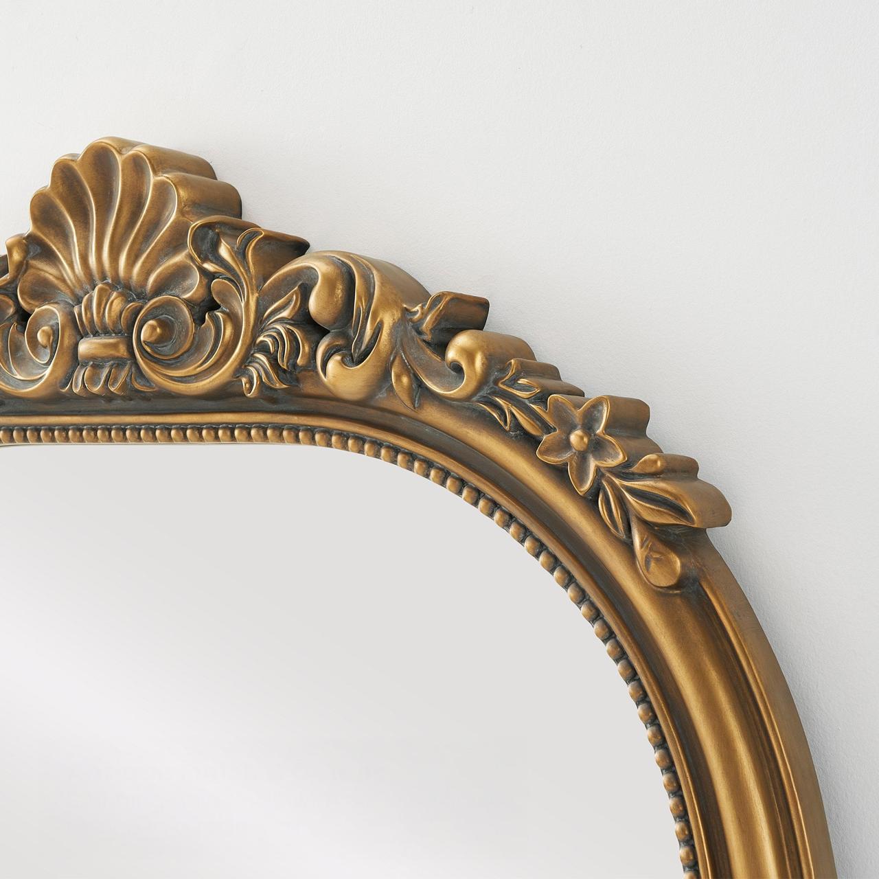 Antique Victorian Wall Mirror