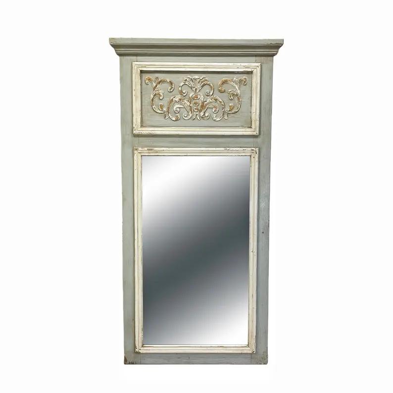 Wooden Faded Silhouette Mirror Image 