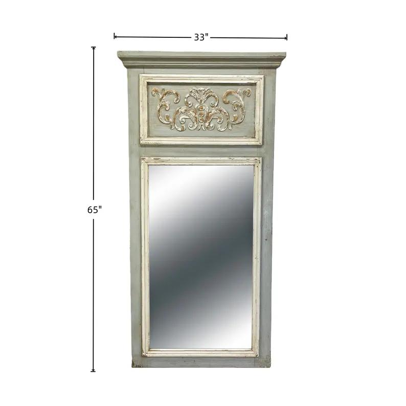 Wooden Faded Silhouette Mirror Image 