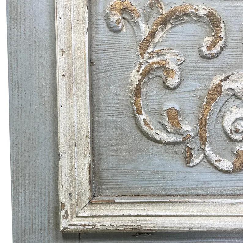 Wooden Faded Silhouette Mirror Image 