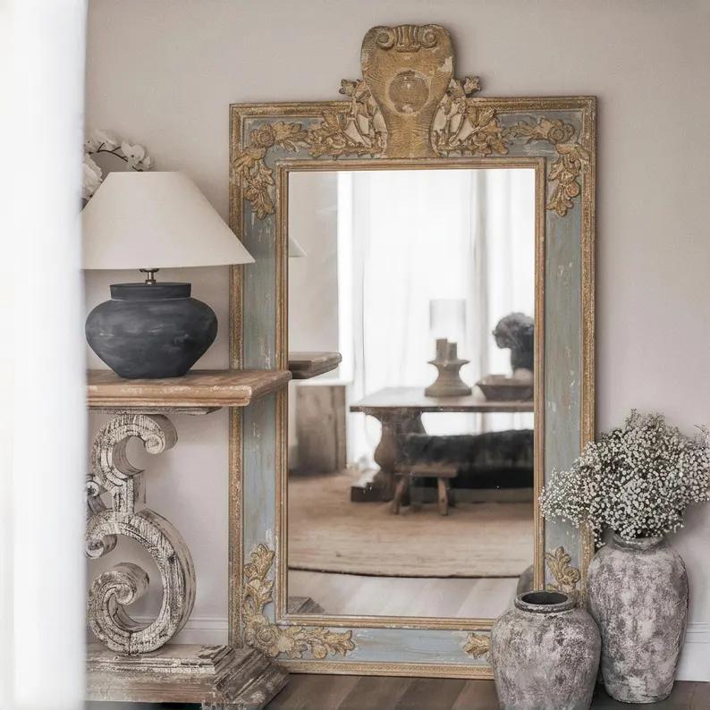 Queen Mirror Louis XVI Design Image