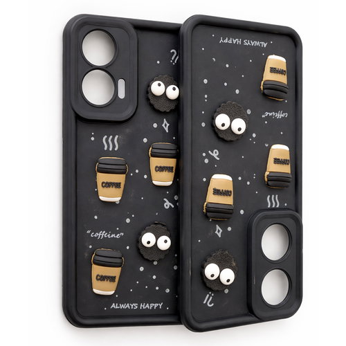 Aesthetic Coffee Designer Back Case Cover for Motorola Edge 50 Fusion & Motorola G96 5G Image
