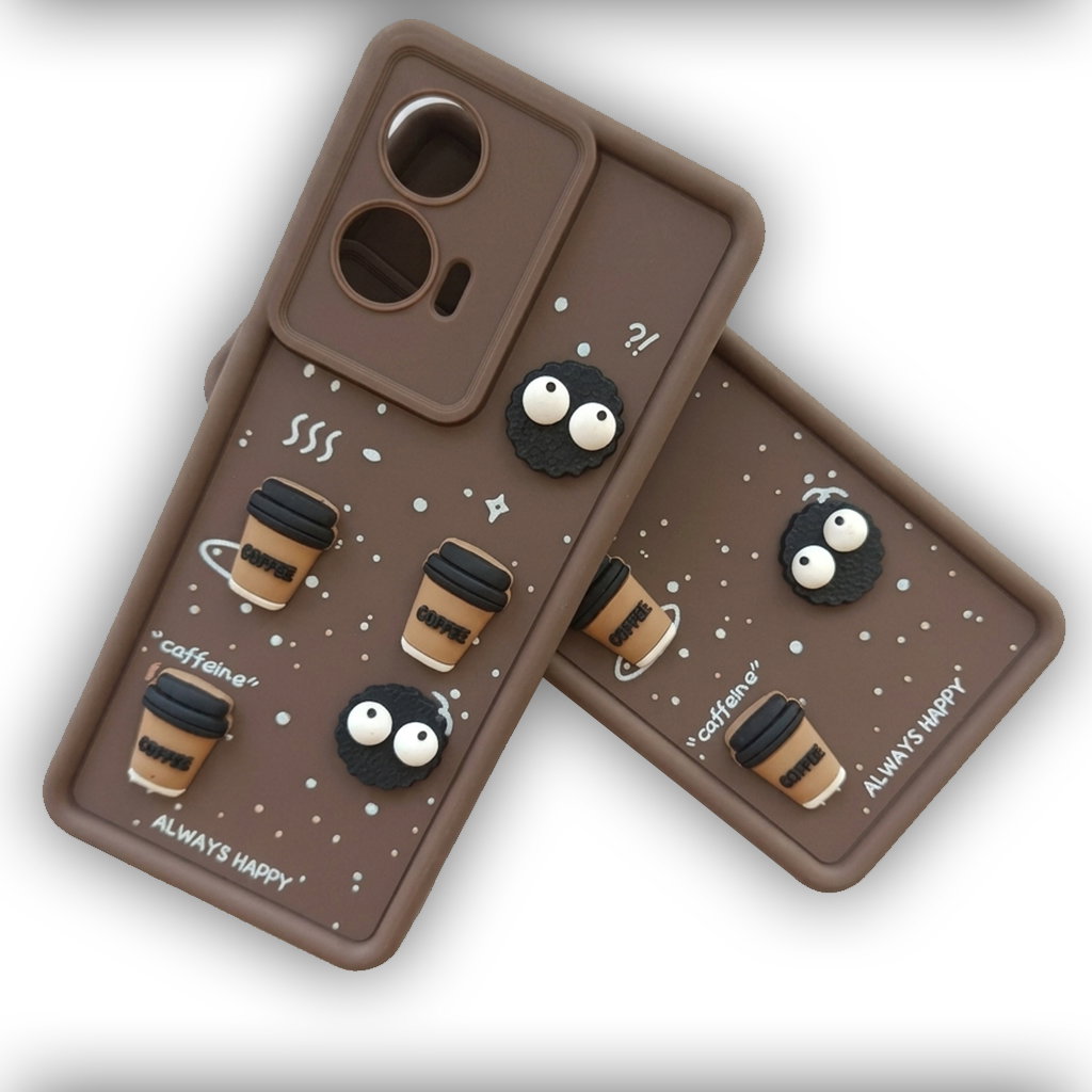 Aesthetic Coffee Designer Back Case Cover for Motorola Edge 50 Fusion & Motorola G96 5G Image 