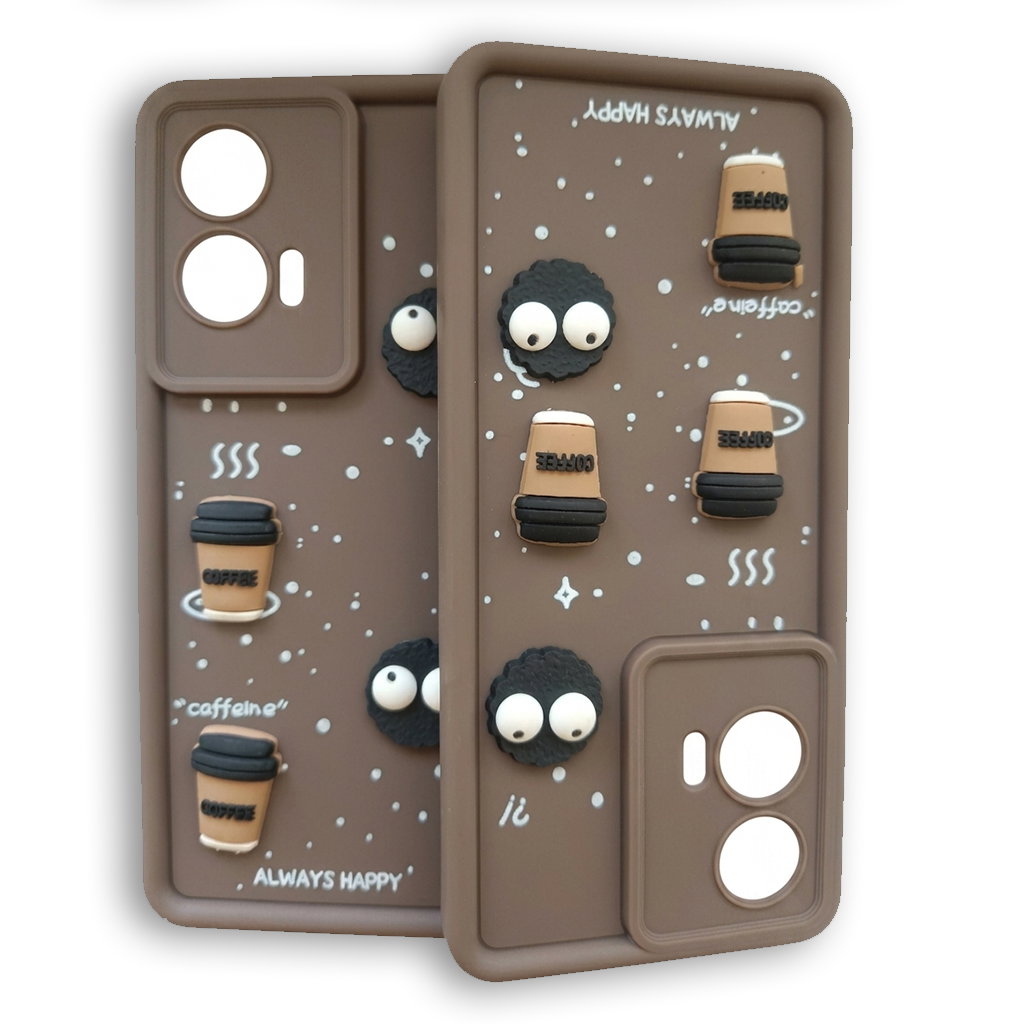 Aesthetic Coffee Designer Back Case Cover for Motorola Edge 50 Fusion & Motorola G96 5G Image 