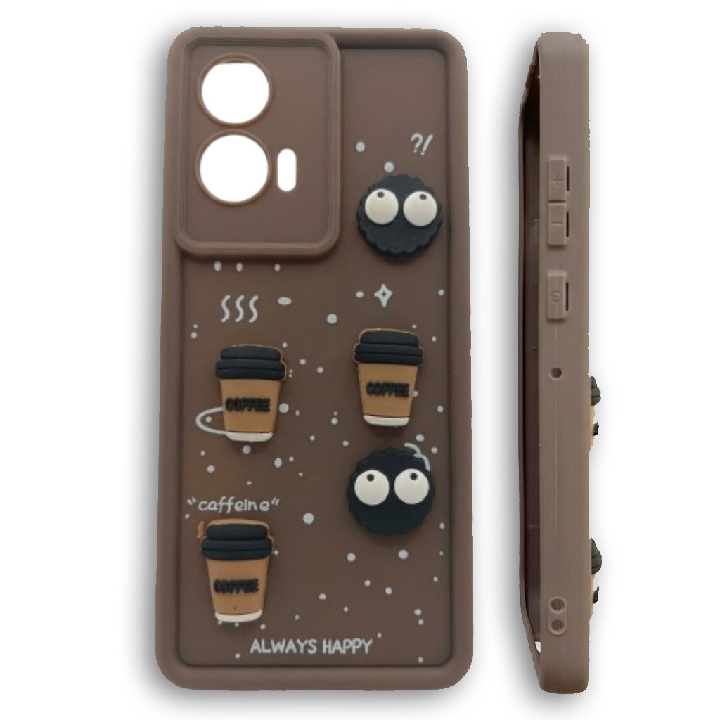 Aesthetic Coffee Designer Back Case Cover for Motorola Edge 50 Fusion & Motorola G96 5G Image 