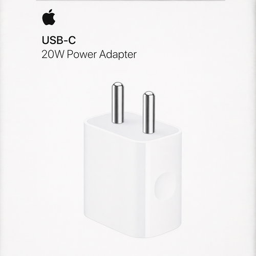 Apple USB-C 20W Power Adapter Retail Box Packaging (Original Design, White)