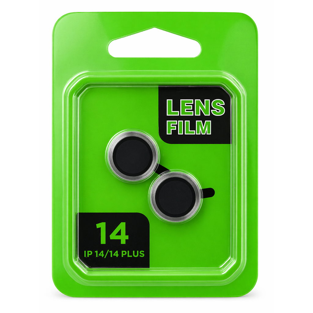 Camera Lens Film Protector for iPhone 14 / iPhone 14 Plus (2 Pieces) – HD Clear, Scratch Resistant Lens Guard Image 