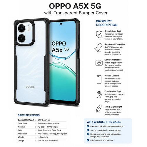 Black Eagle  Back Cover for Oppo A5X 4G / Oppo A5X 5G | Slim Fit Hard Case Shockproof Designer Mobile Cover