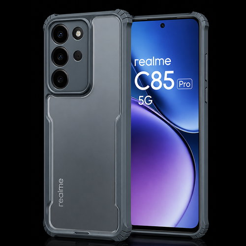Realme C85 Pro 5G Black Eagle Designer Cover for Realme C85 Pro 5G | Slim Fit Shockproof Case | Premium Look & Strong Protection