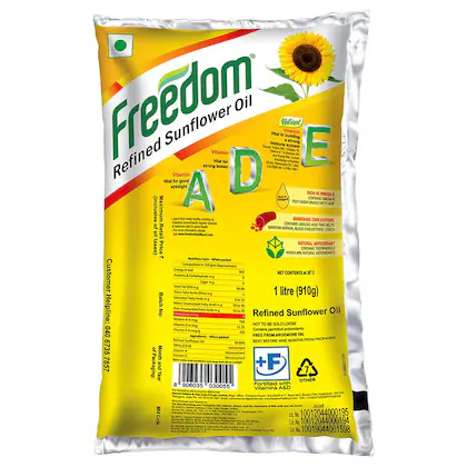 Freedom Refined Sunflower Oil 1 L & 5 L