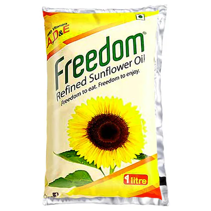 Freedom Refined Sunflower Oil 1 L & 5 L Image
