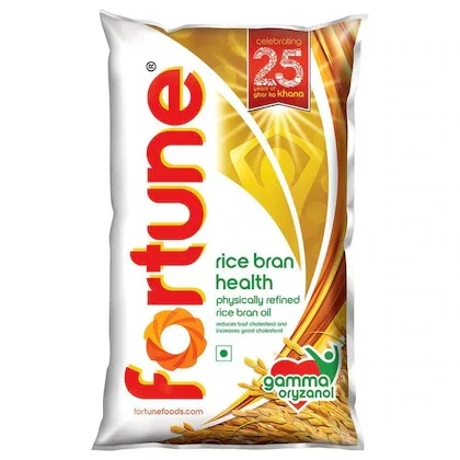 Fortune Physically Refined Rice Bran Oil 870 g Image