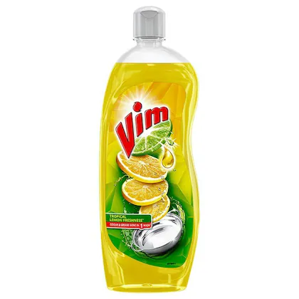 Vim Lemon Dishwash Liquid Image