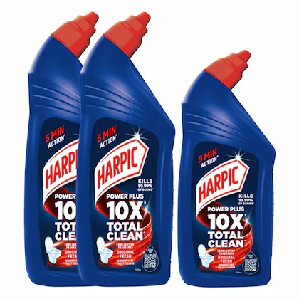 Harpic Disinfectant Toilet Cleaner (2 x 1 L + 500ml) Image