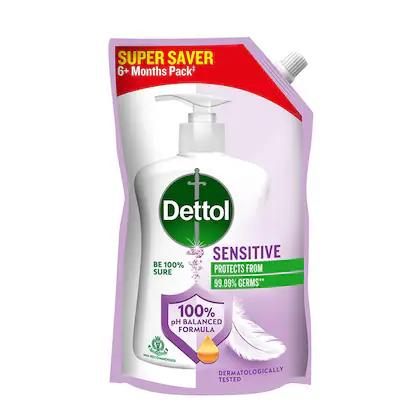 Dettol Sensitive Liquid Hand Wash Refill 675 ml Image