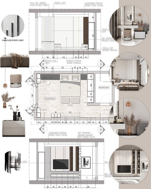 Interior design Portfolio layout All Set Image