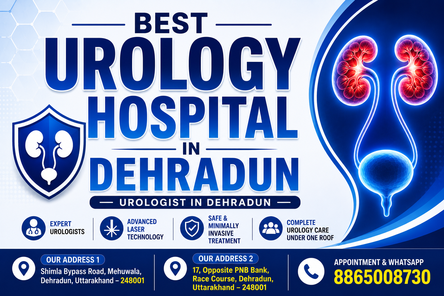 best urology hospital in dehradun
