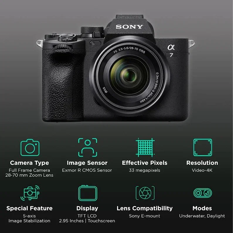 Sony Alpha a7 IV Mirrorless Camera